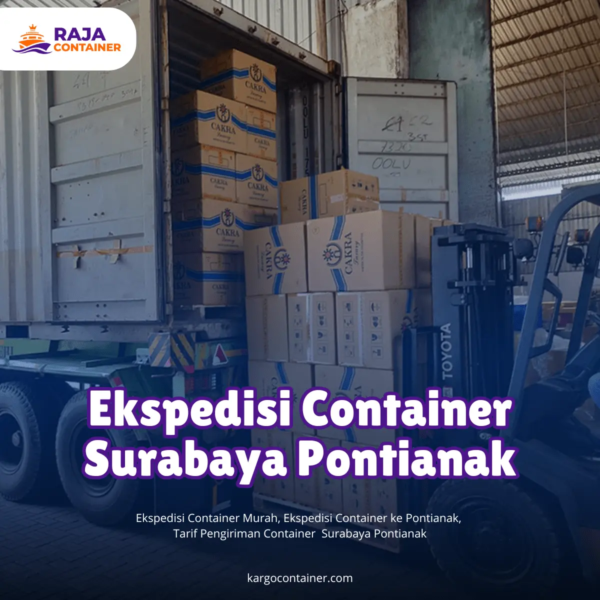 Ekspedisi Container Surabaya Pontianak