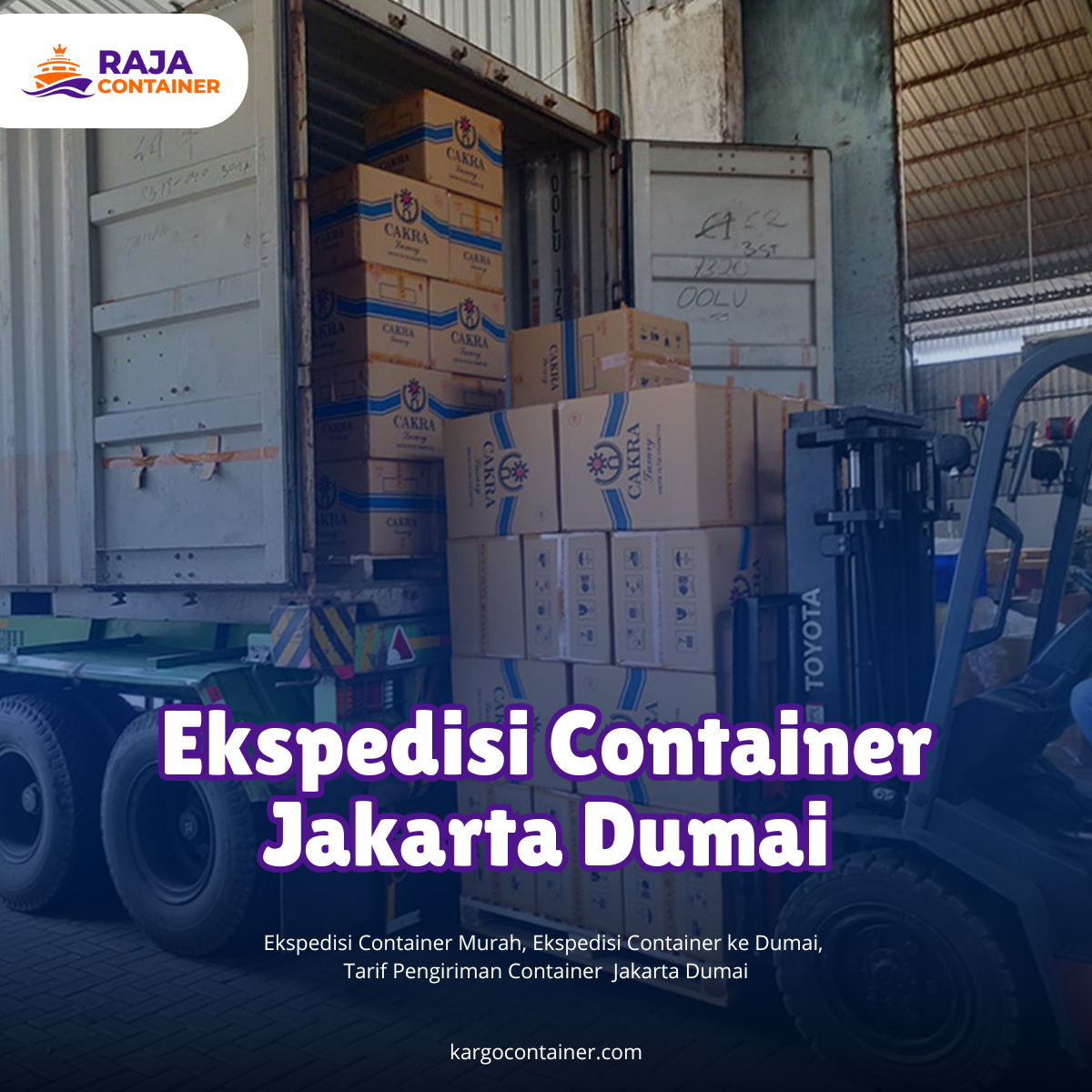 Ekspedisi Container Jakarta Dumai