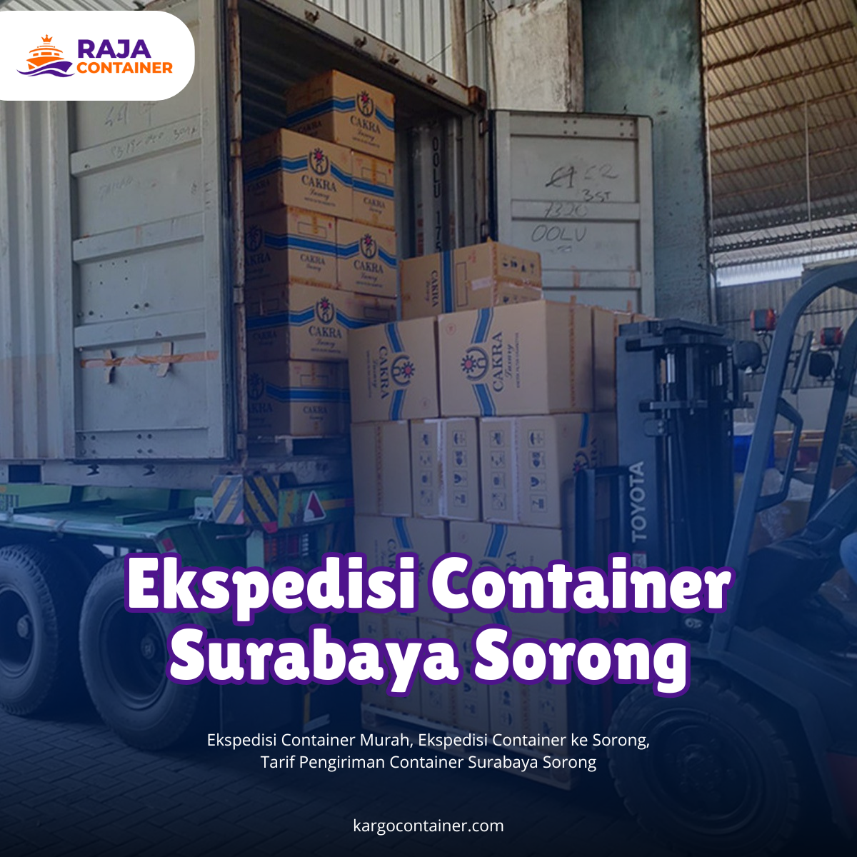 Ekspedisi Container Surabaya Sorong