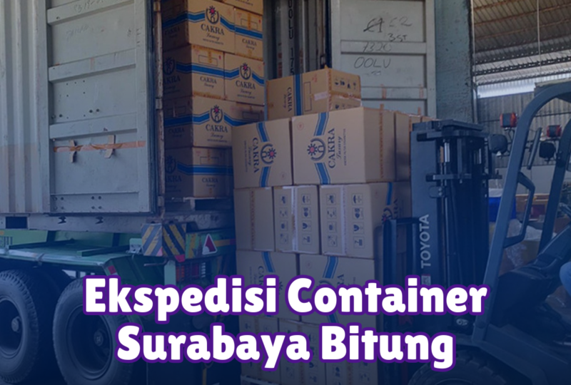 Ekspedisi Container Surabaya Bitung