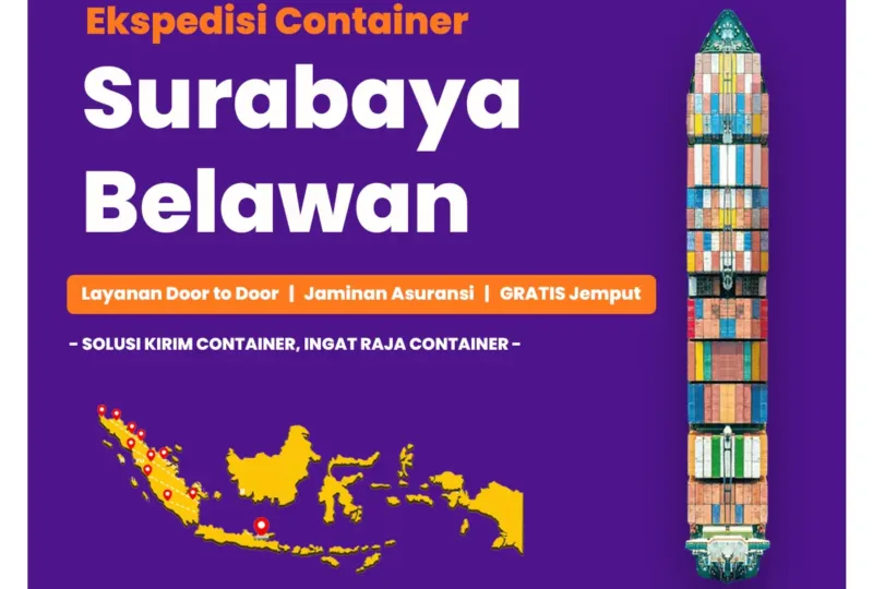 Ekspedisi Container Surabaya Belawan