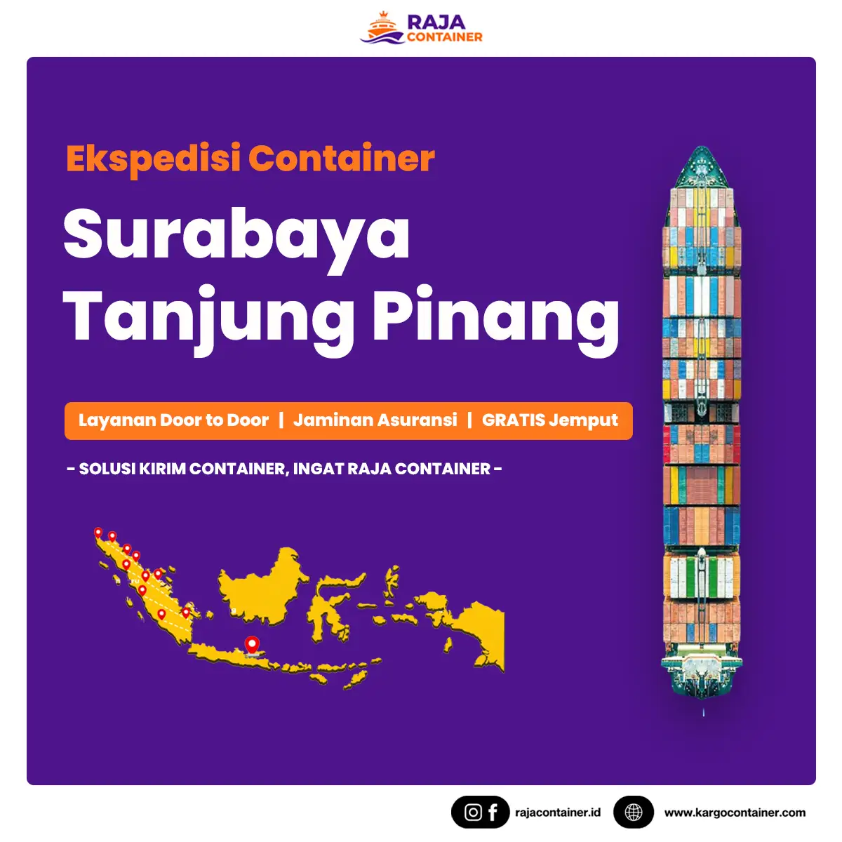 Ekspedisi Container Surabaya Tanjung Pinang