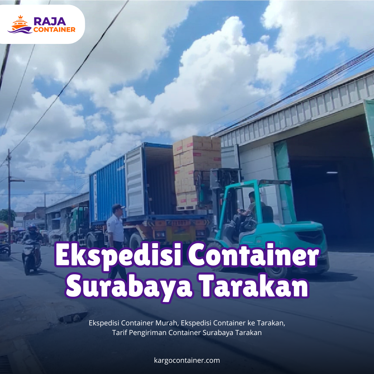 Ekspedisi Container Surabaya Tarakan