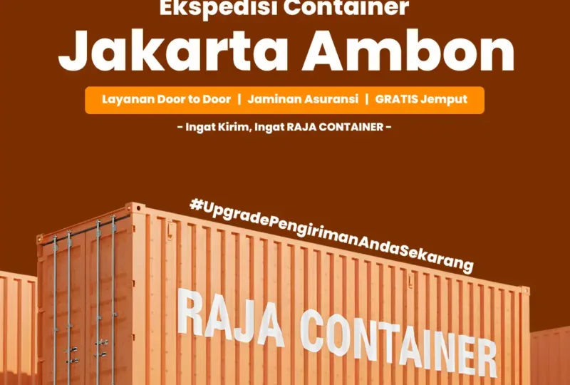 Ekspedisi Container Jakarta Ambon