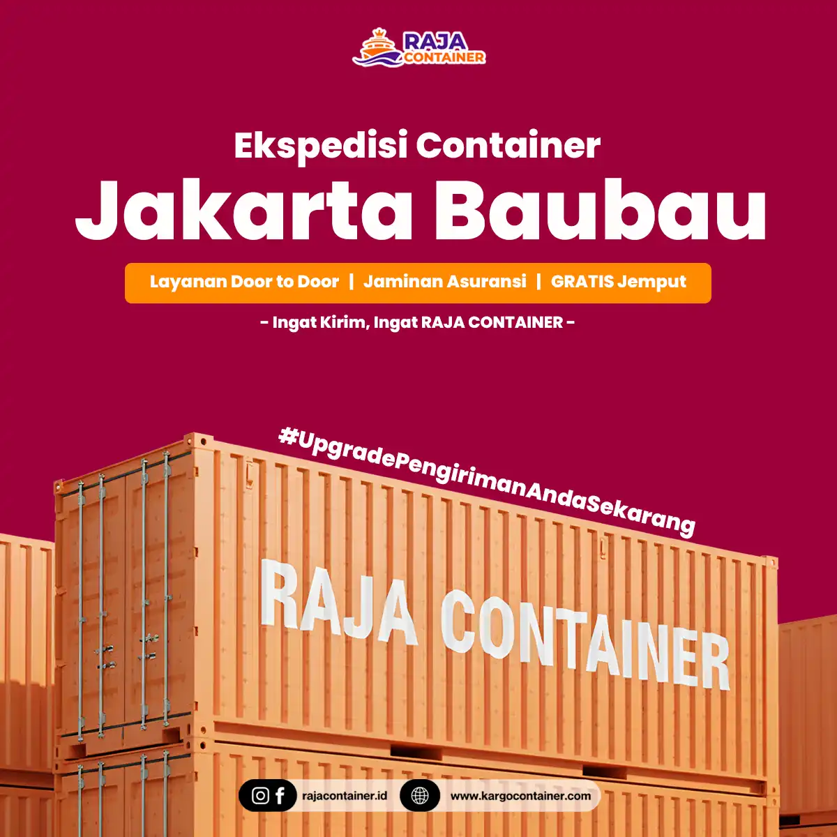 Ekspedisi Container Jakarta Baubau