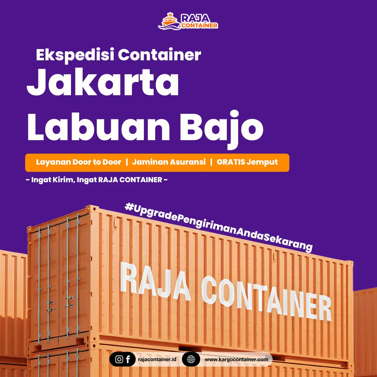 Ekspedisi Container Jakarta Labuan Bajo