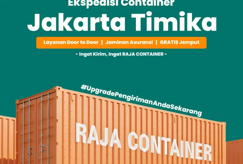 Ekspedisi Container Jakarta Timika