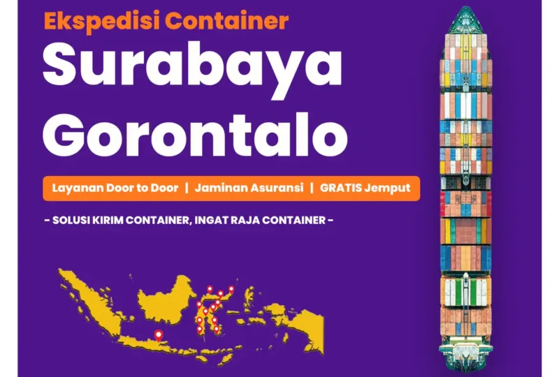 Ekspedisi Container Surabaya Gorontalo