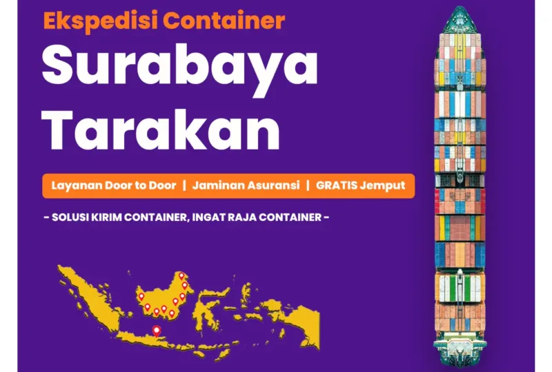 Ekspedisi Container Surabaya Tarakan