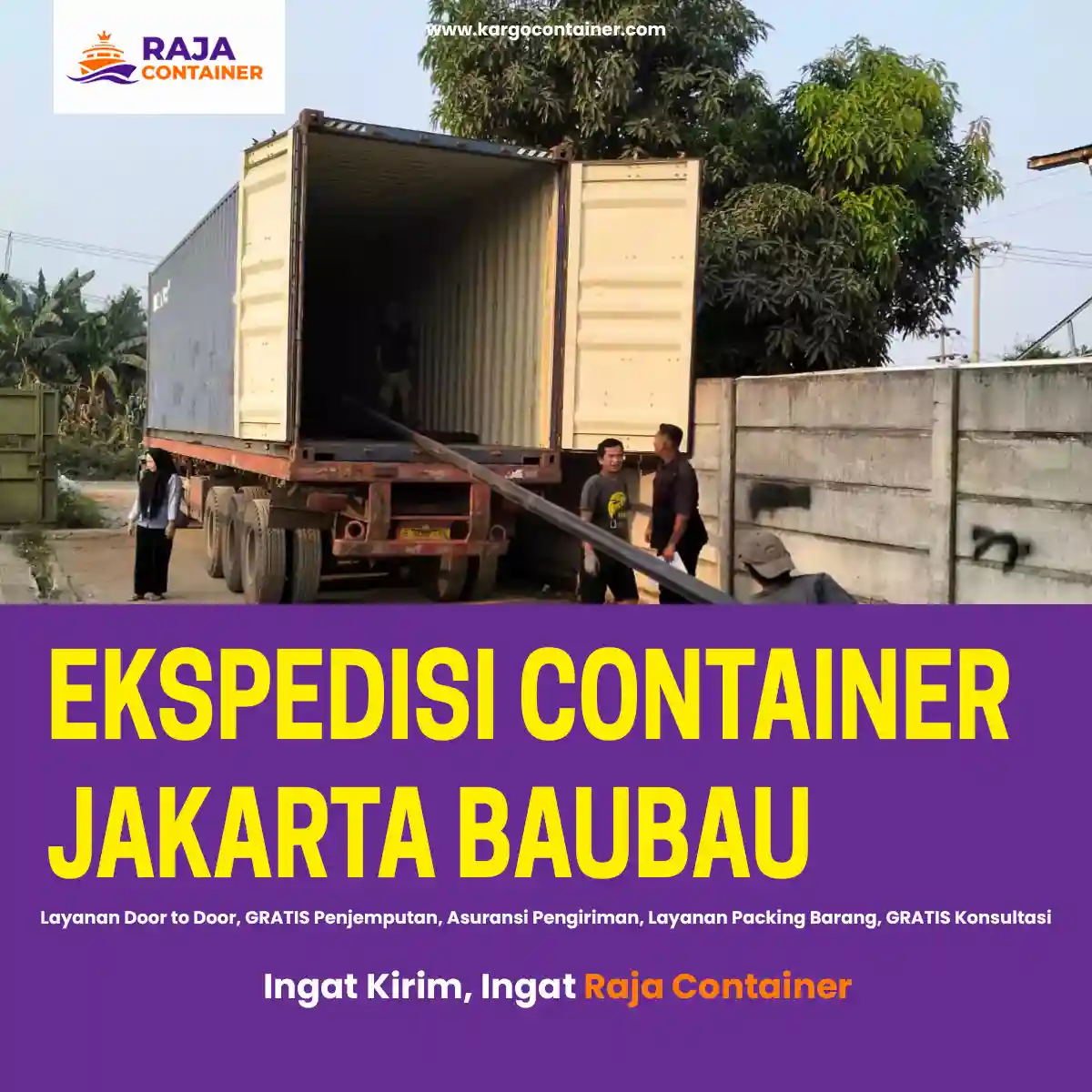 Ekspedisi Container Jakarta Baubau
