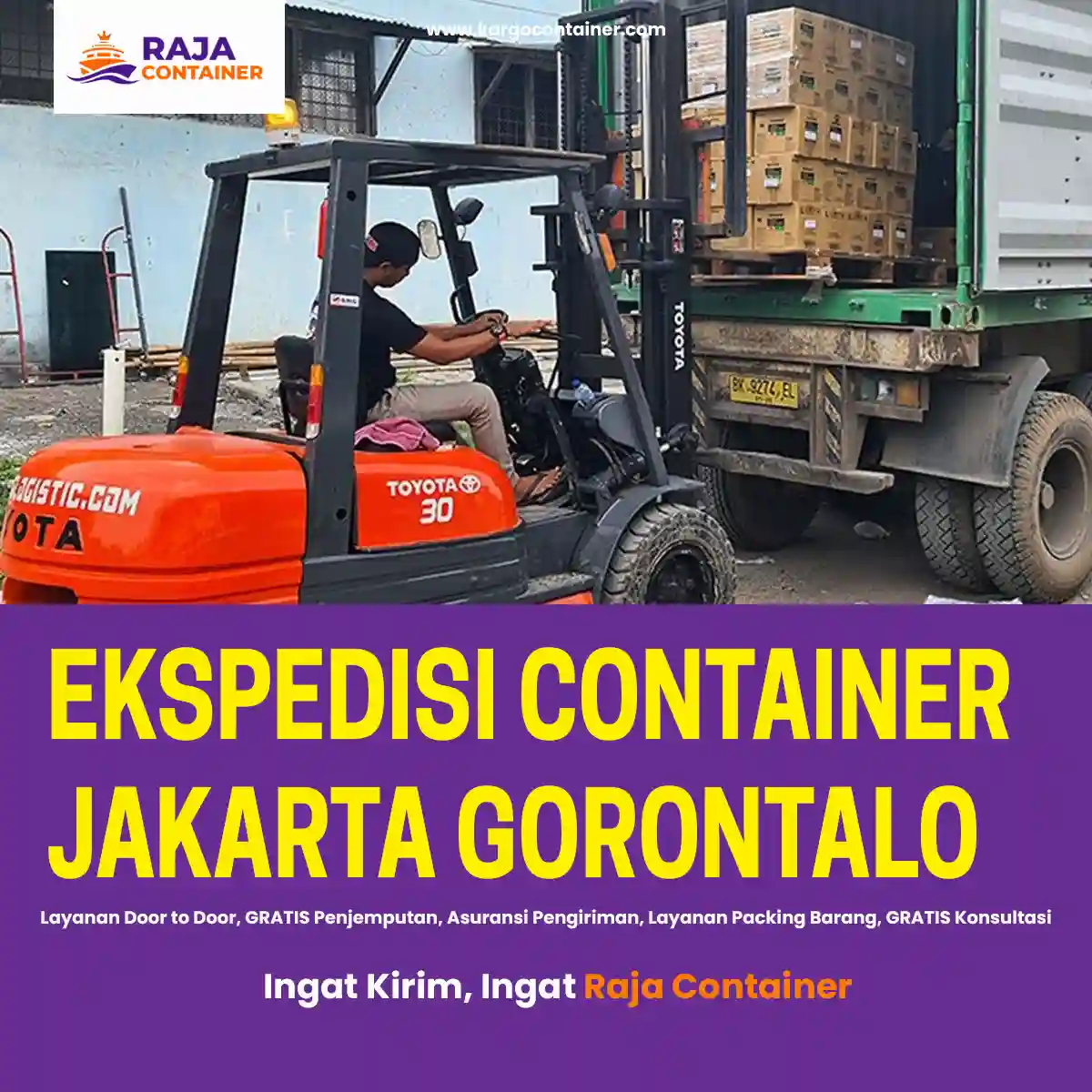 Ekspedisi Container Jakarta Gorontalo