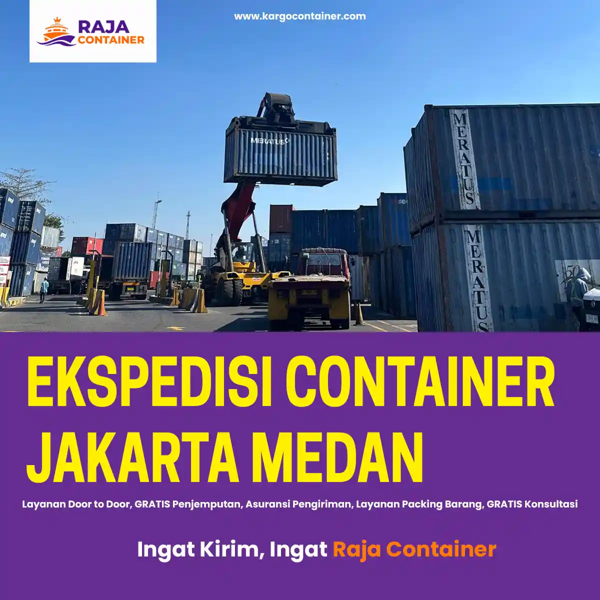 Ekspedisi Container Jakarta Medan