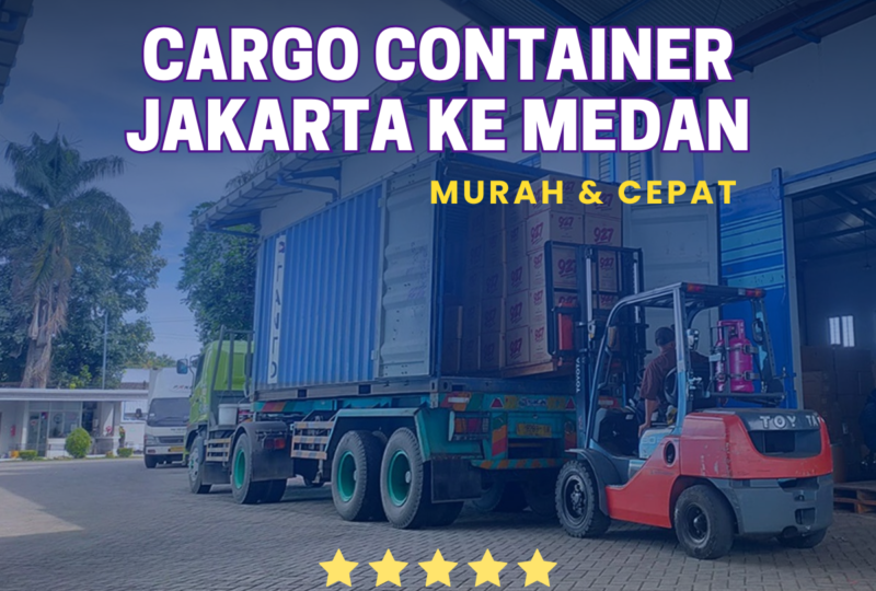 Cargo Container Jakarta ke Medan