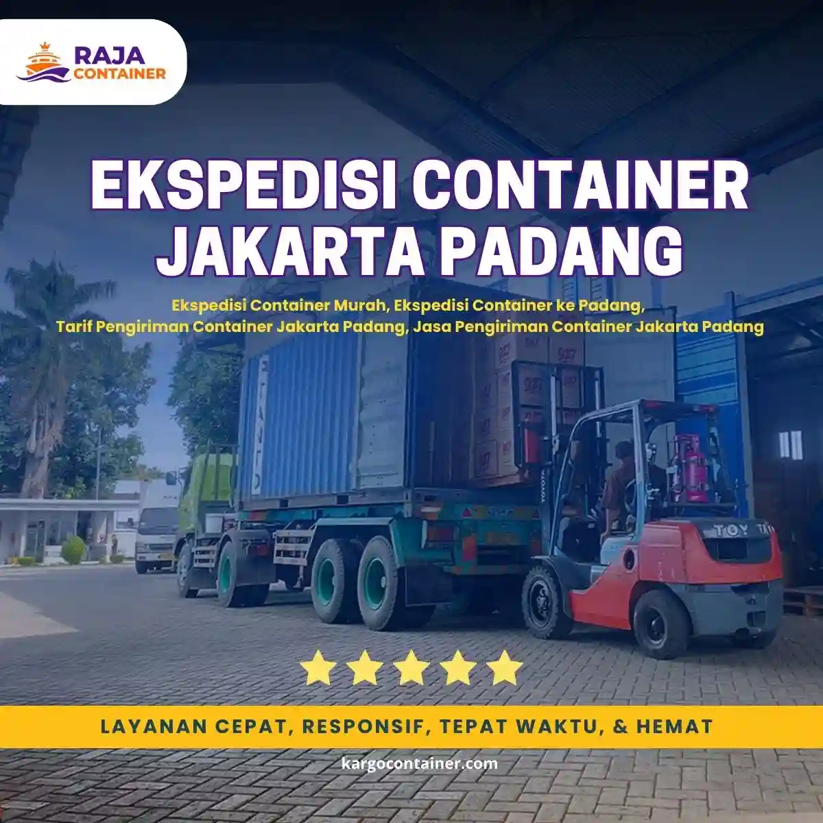 Ekspedisi Container Jakarta Padang