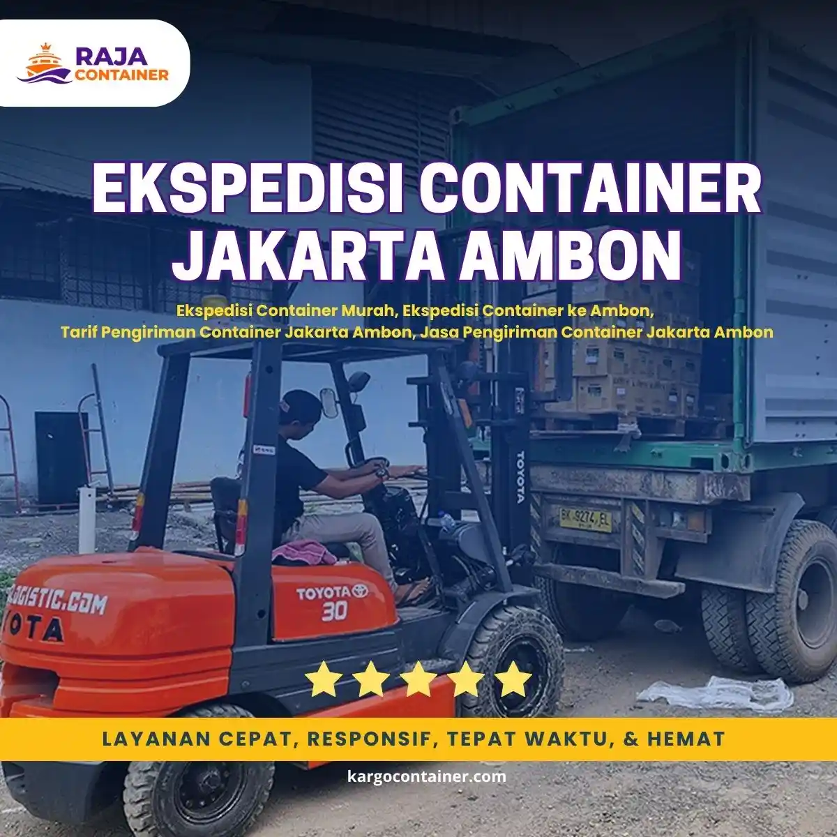 Ekspedisi Container Jakarta Ambon