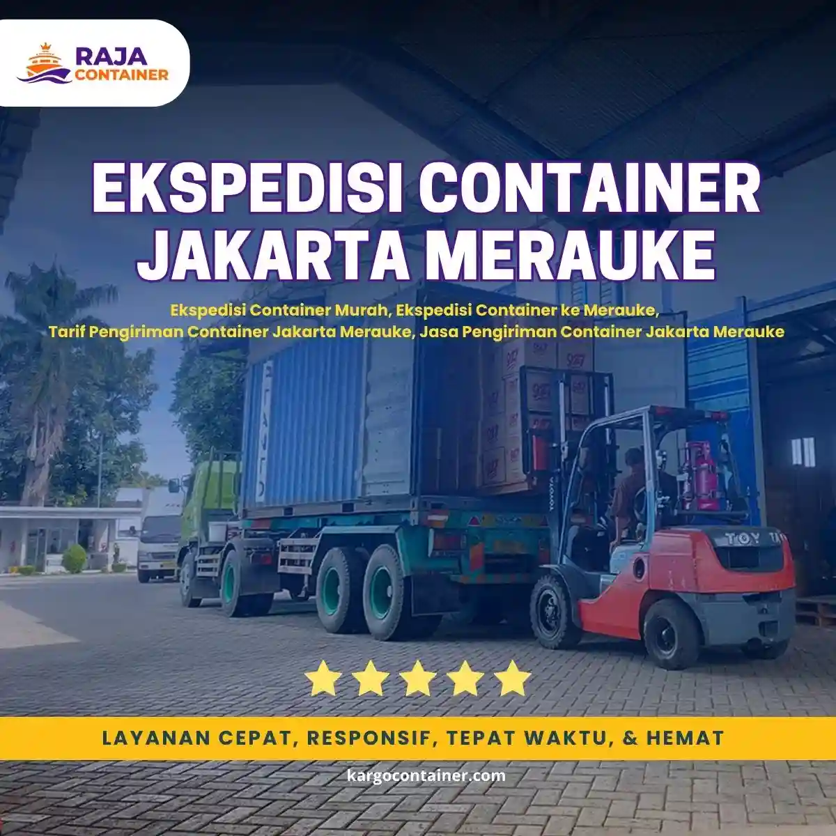 Ekspedisi Container Jakarta Merauke