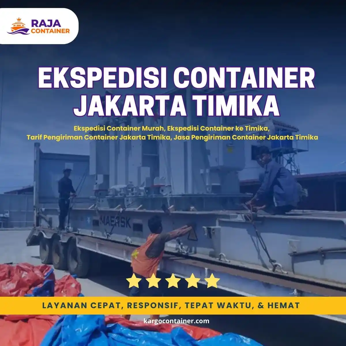 Ekspedisi Container Jakarta Timika