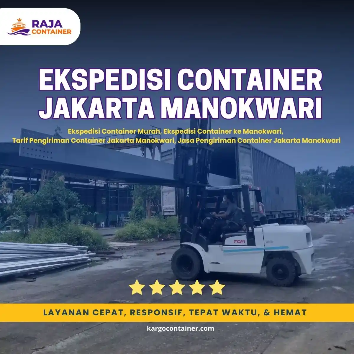 Ekspedisi Container Jakarta Manokwari