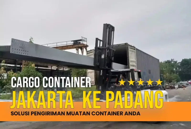 Cargo Container Jakarta ke Padang