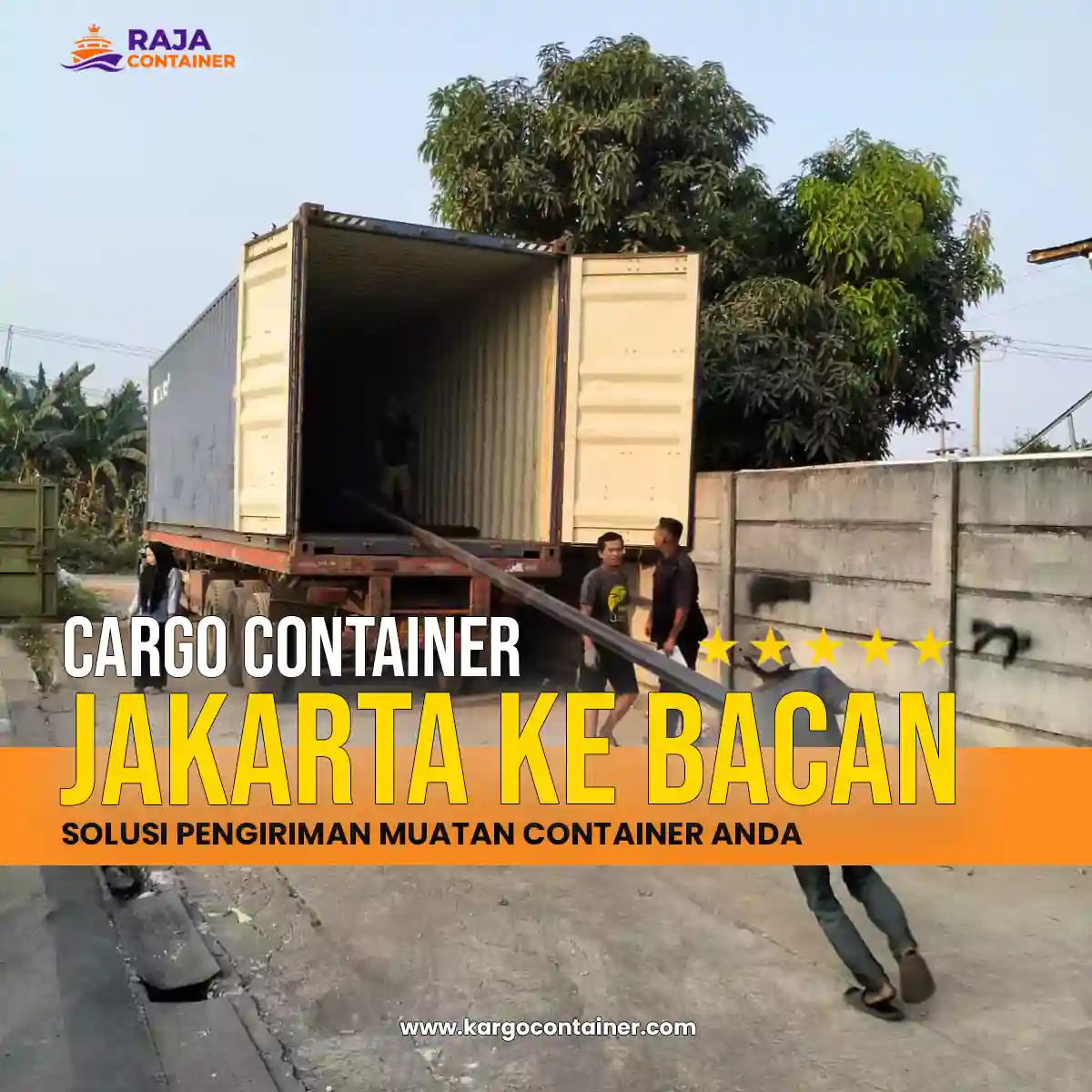 Cargo Container Jakarta ke Bacan