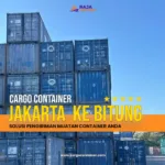Cargo Container Jakarta ke Bitung