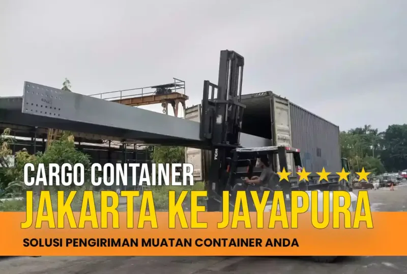 Cargo Container Jakarta ke Jayapura
