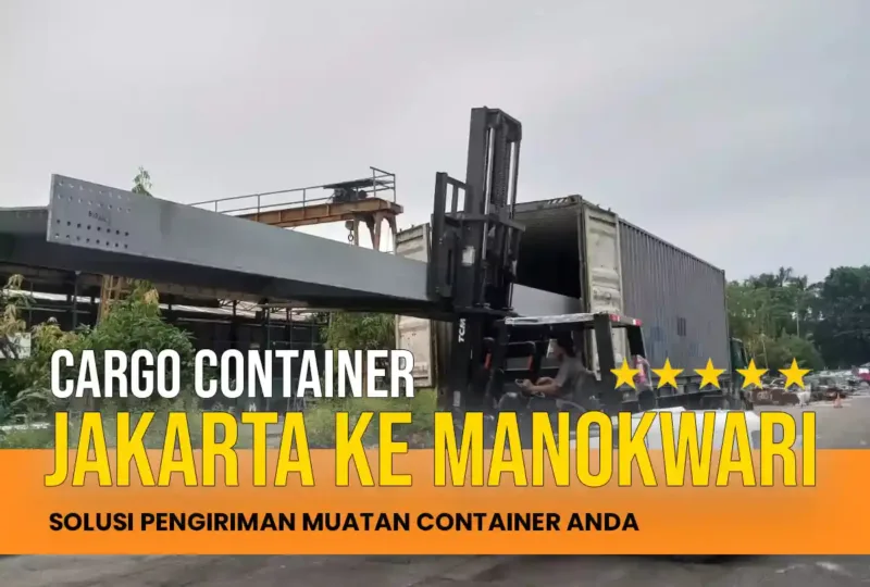 Cargo Container Jakarta ke Manokwari