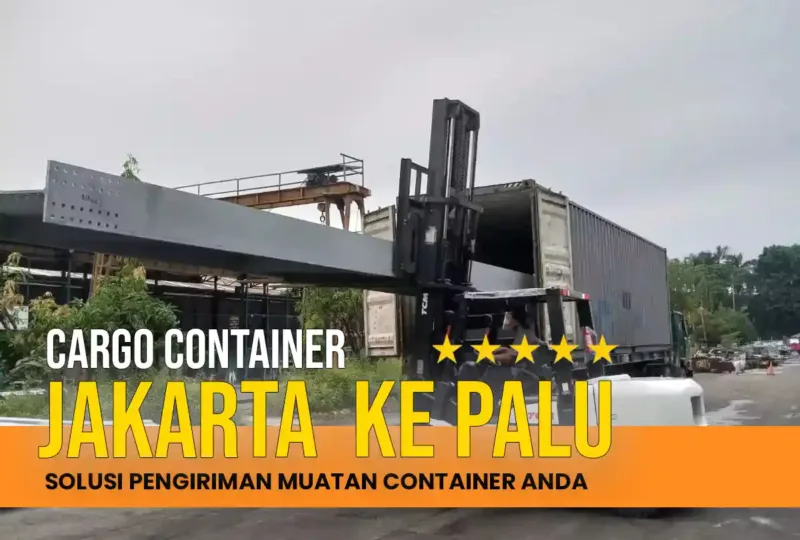 Cargo Container Jakarta ke Palu