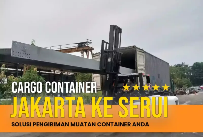 Cargo Container Jakarta ke Serui