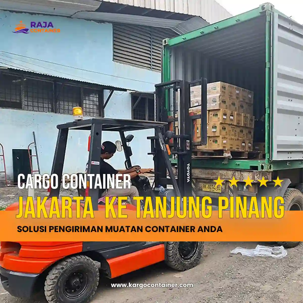 Cargo Container Jakarta ke Tanjung Pinang
