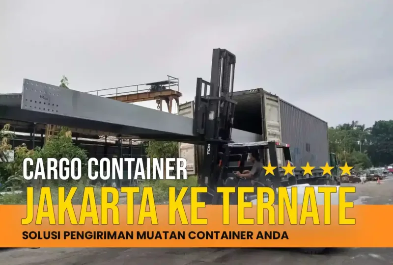 Cargo Container Jakarta ke Ternate