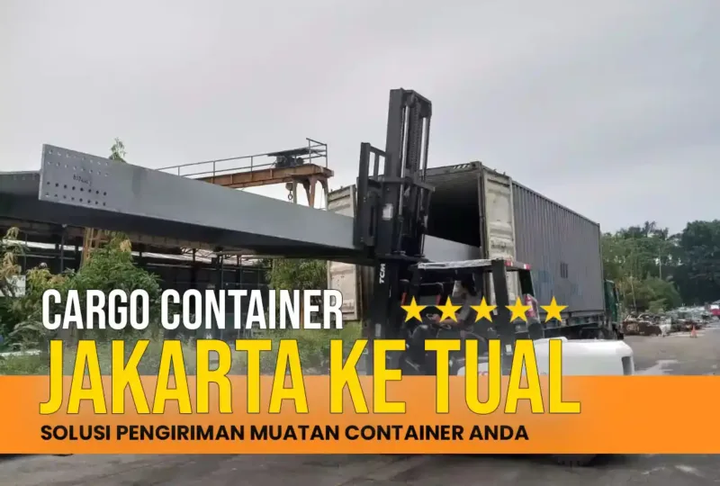 Cargo Container Jakarta ke Tual