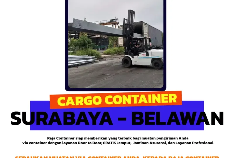 Cargo Container Surabaya Belawan