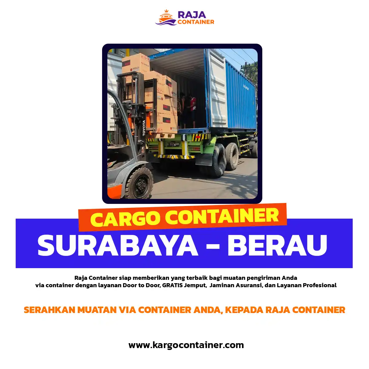 Cargo Container Surabaya Berau