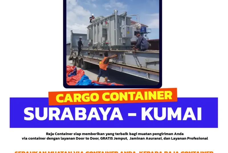 Cargo Container Surabaya Kumai