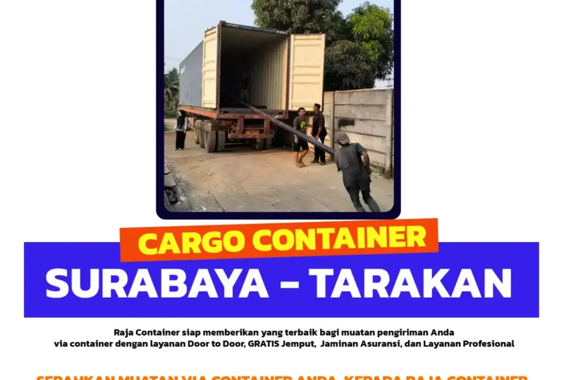 Cargo Container Surabaya Tarakan