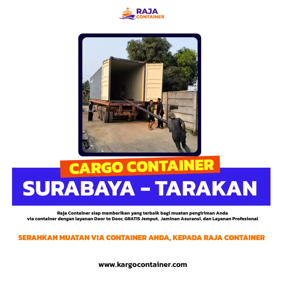 Cargo Container Surabaya Tarakan