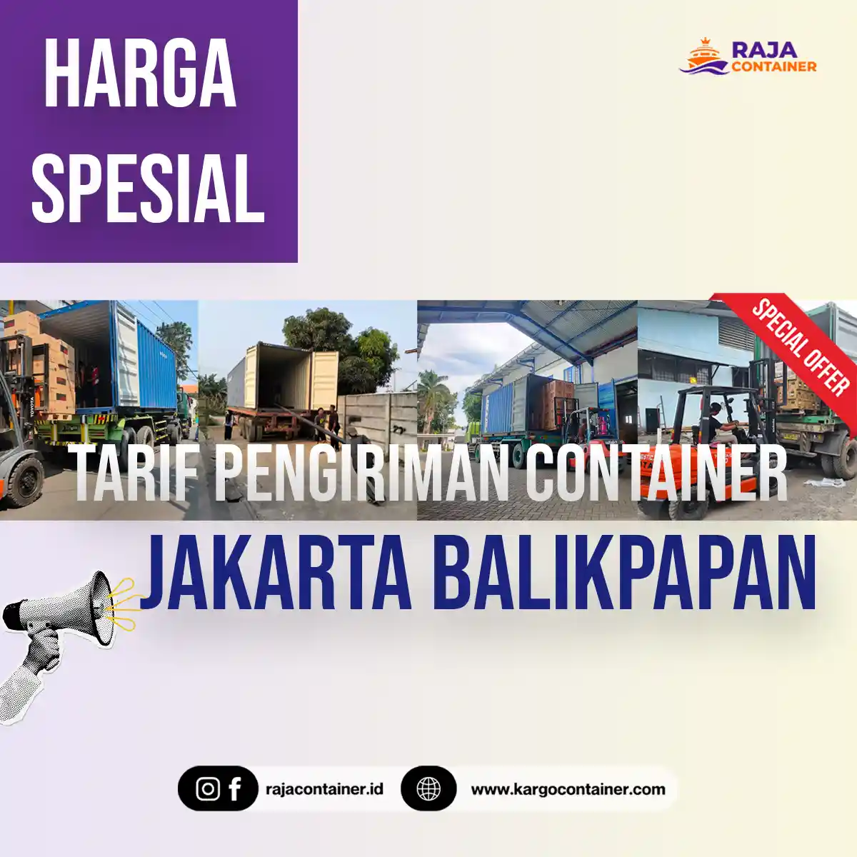 Tarif Pengiriman Container Jakarta Balikpapan