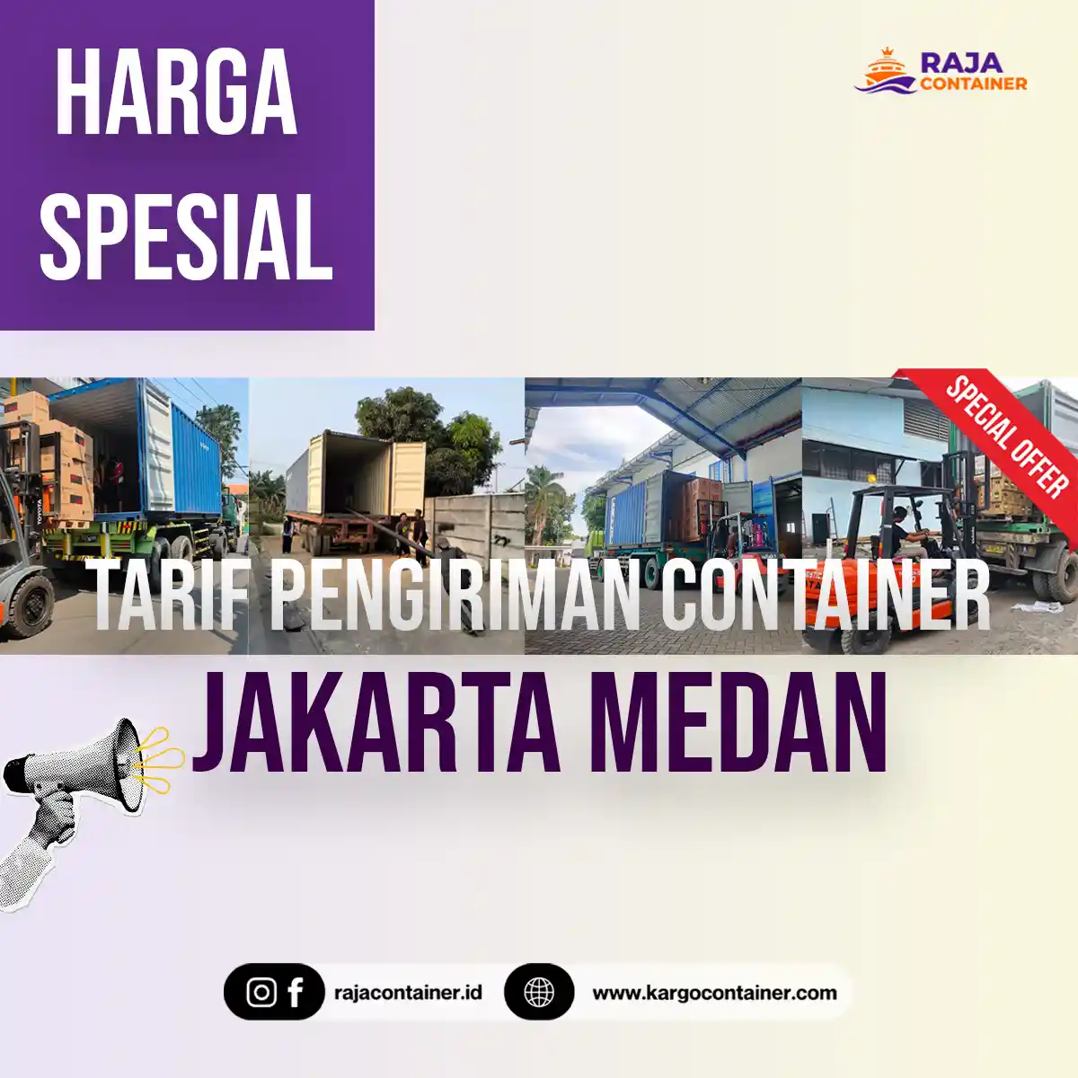 Tarif Pengiriman Container Jakarta Medan