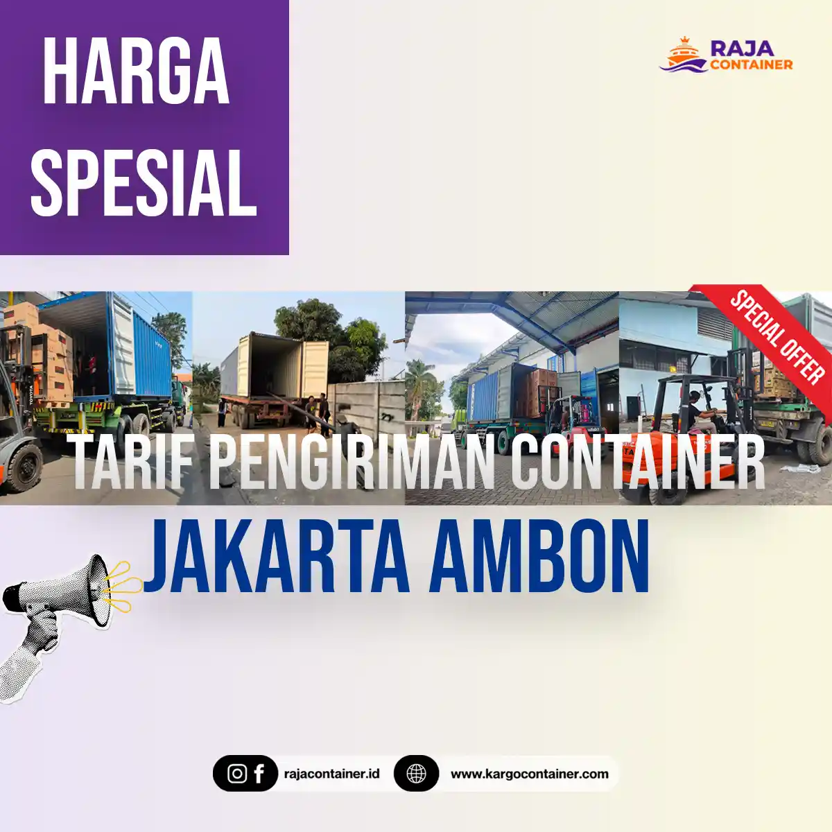 Tarif Pengiriman Container Jakarta Ambon