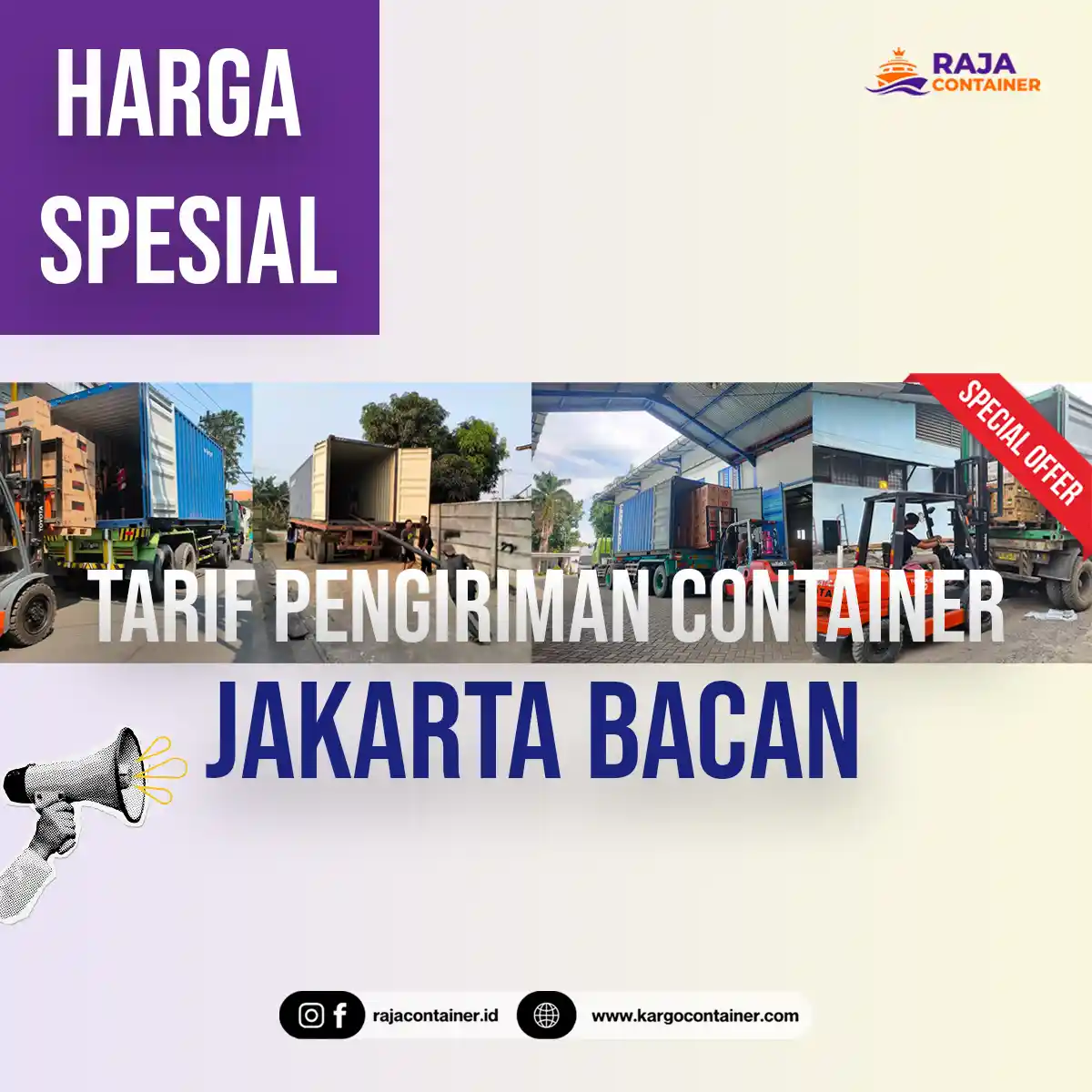 Tarif Pengiriman Container Jakarta Bacan