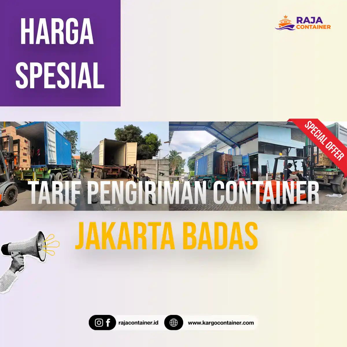 Tarif Pengiriman Container Jakarta Badas