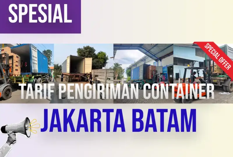 Tarif Pengiriman Container Jakarta Batam
