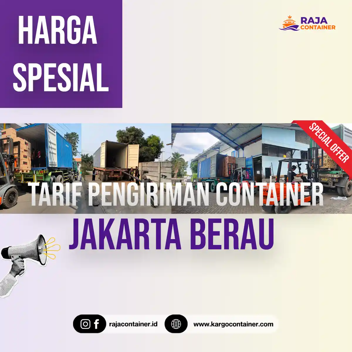 Tarif Pengiriman Container Jakarta Berau