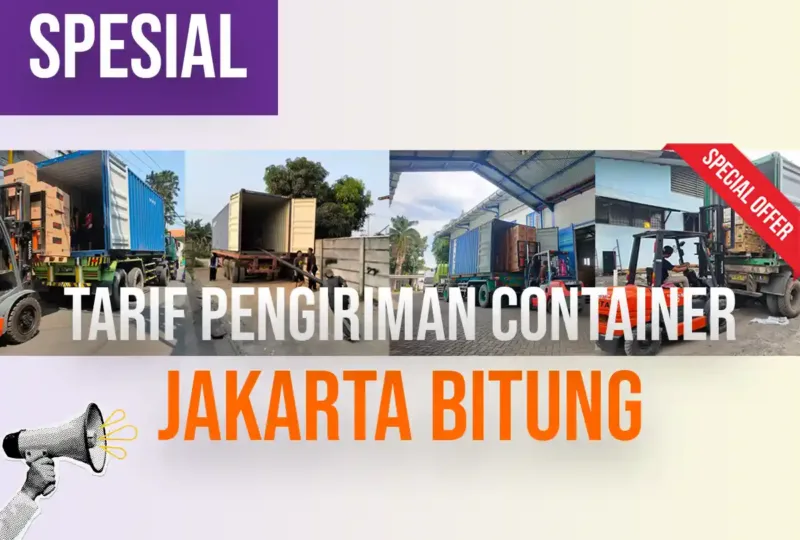 Tarif Pengiriman Container Jakarta Bitung