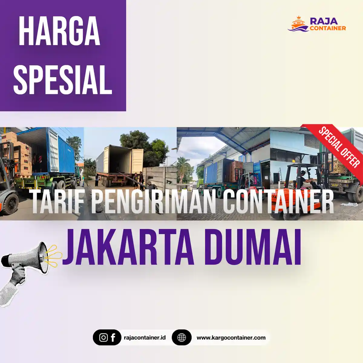 Tarif Pengiriman Container Jakarta Dumai