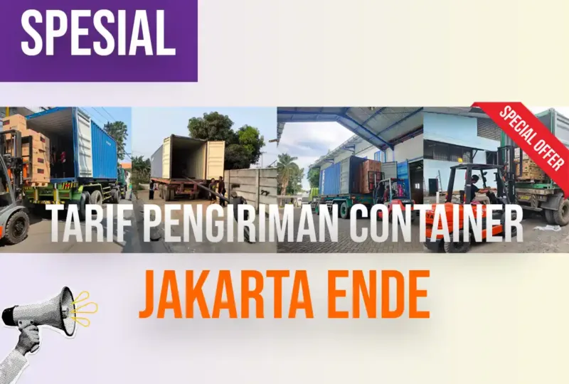 Tarif Pengiriman Container Jakarta Ende