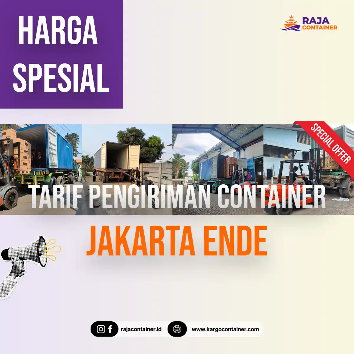 Tarif Pengiriman Container Jakarta Ende