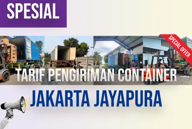 Tarif Pengiriman Container Jakarta Jayapura