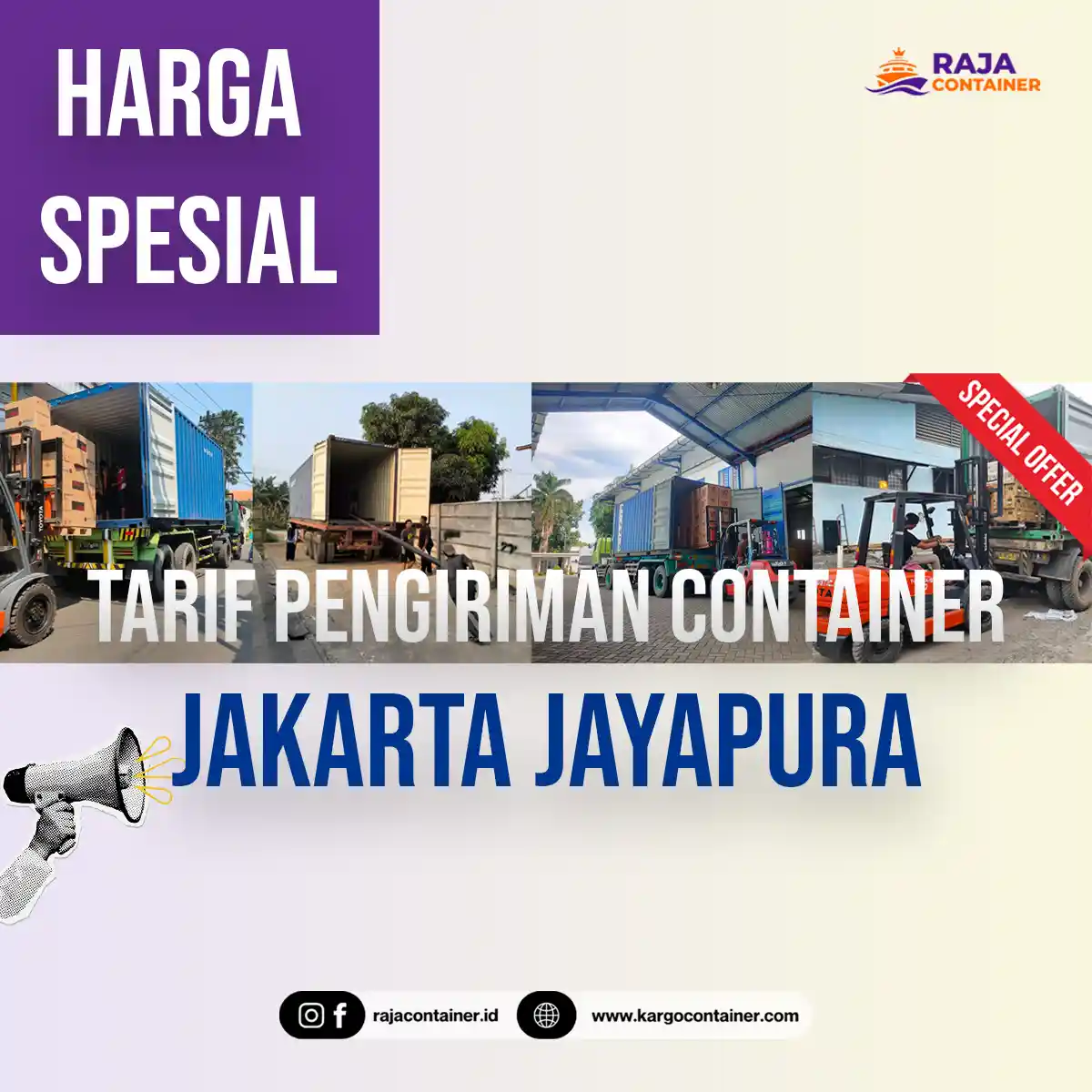 Tarif Pengiriman Container Jakarta Jayapura